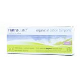 Certified Organic 100% Cotton Non-Applicator Tampons