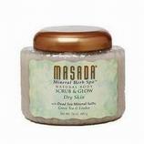 Mineral Herb Spa Natural Body Scrub & Glow, Dry Skin