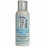 Alpha Lipoic Acid Vitamin C Ester & DMAE Hand & Body Lotion