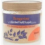 Herbal Salt Scrub Tangerine with Ginseng & Celtic Sea Salt
