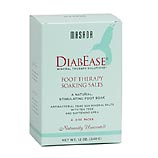 DiabEase Antibacterial Dead Sea Mineral Foot Soaking Salts, Naturally Unscented