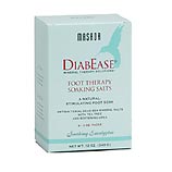 DiabEase Antibacterial Dead Sea Mineral Foot Soaking Salts, Soothing Eucalyptus