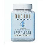 Dead Sea Mineral Foot Bath Soaking Salts, Peppermint