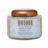 Mineral Herb Spa Natural Body Scrub & Glow, Sensitive Skin