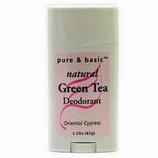 Natural Green Tea Deodorant Stick, Oriental Cypress