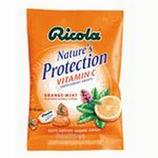 Ricola Drops, Nature's Protection Orange-Mint Vitamin C Supplement