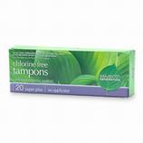 Chlorine Free Organic Cotton Tampons-Super Plus