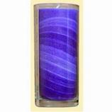 Candle, Gem Tone Jar, Unscented Indigo