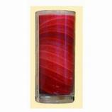 Candle, Gem Tone Jar, Unscented Red