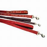 It's Time for My W.A.L.K. Leash, Red