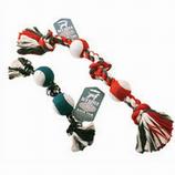 Navy Rope, Red Rover Rope & Tennis Ball with Knots Medium