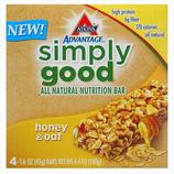 Advantage Simply Good Bar, Honey & Oat Flavor