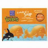 Kid's Orange U Smart A Whale Soap Duopack