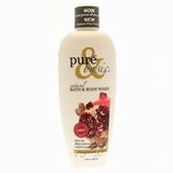 Natural Bath & Body Wash, Pomegranate-Ginger, Paraben Free